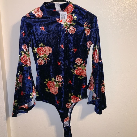Floral unitard - Picture 1 of 1